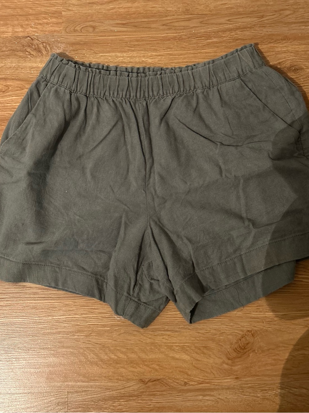 🔵 Reitmans kaki Elastic-Waist size 12